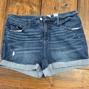 Jean shorts size 16